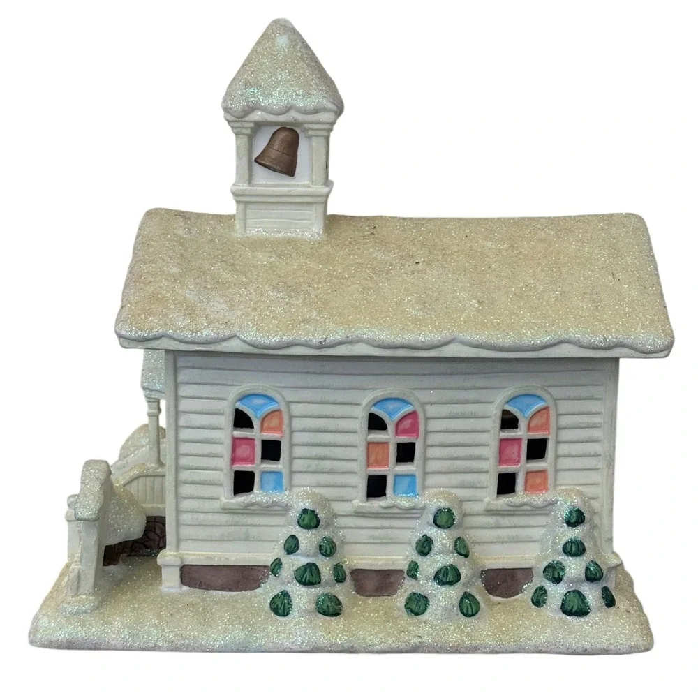 It's A Wonderful Life Bedford Falls Church Series III Enesco Christmas Village